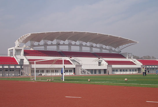 天津工业大学新校区体育场看台